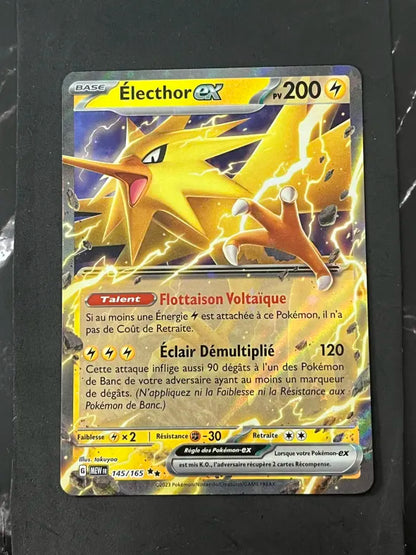 Carte Pokémon Électhor Ex 151
