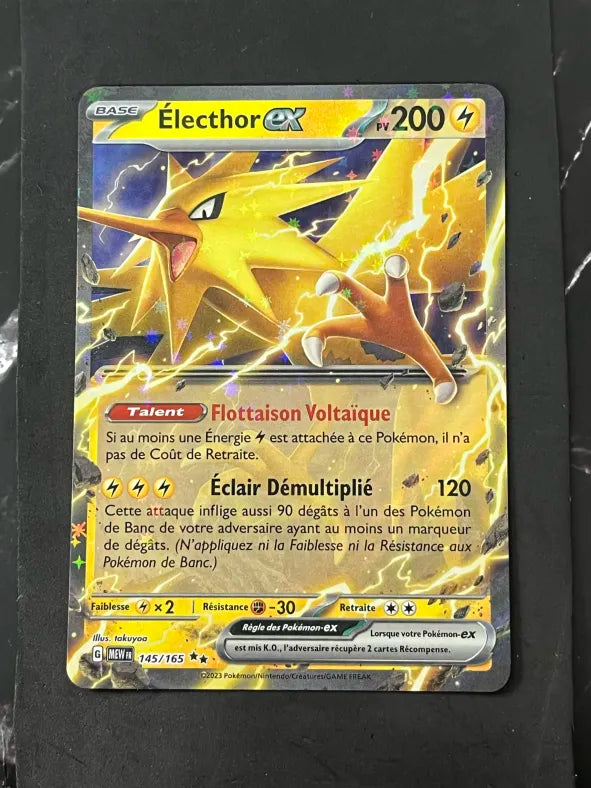 Carte Pokémon Électhor Ex 151