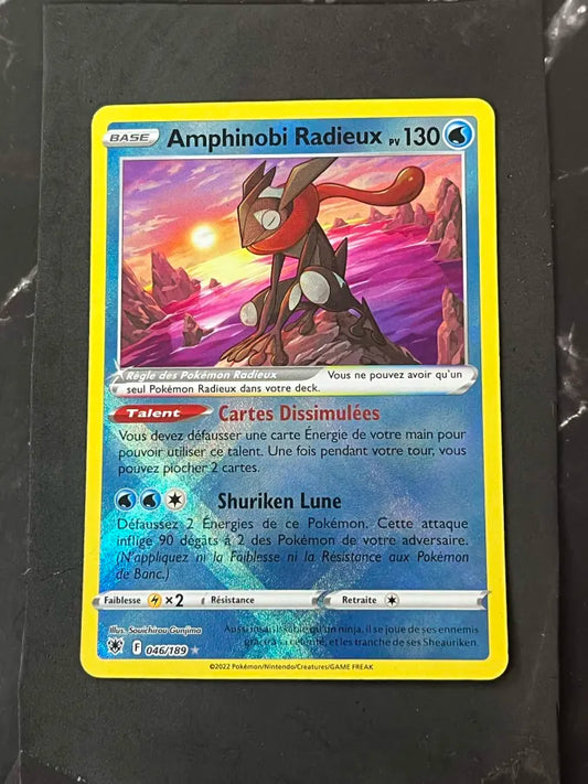 Carte Pokémon Amphinobi Radieux Astres Radieux