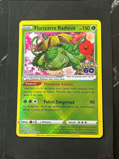 Carte Pokémon Florizarre Radieux Pokémon GO