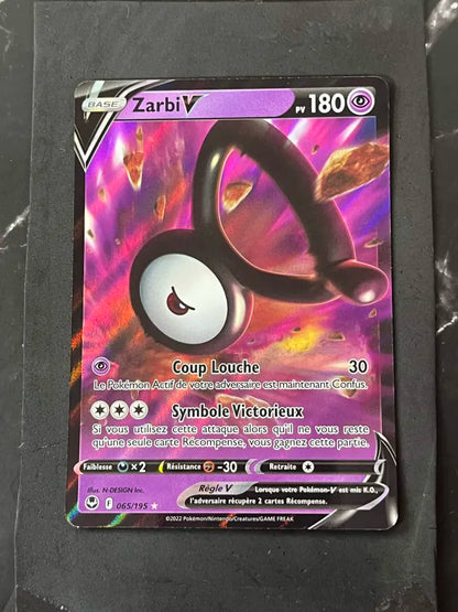 Carte Pokémon Zarbi V Tempête Argentée
