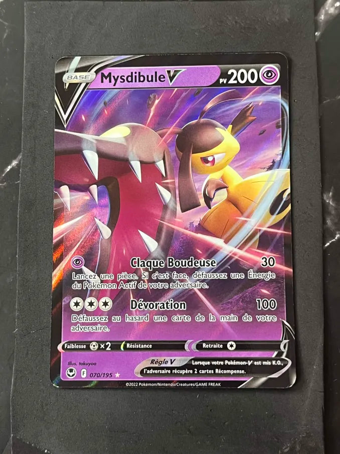Carte Pokémon Mysdibule V Tempête Argentée