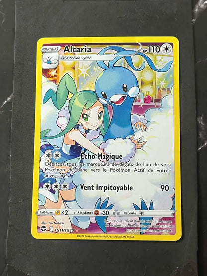 Carte Pokémon Altaria Ar Tempête Argentée