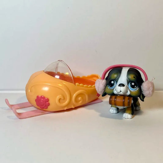 Littlest Petshop Tiger #205 Figurine