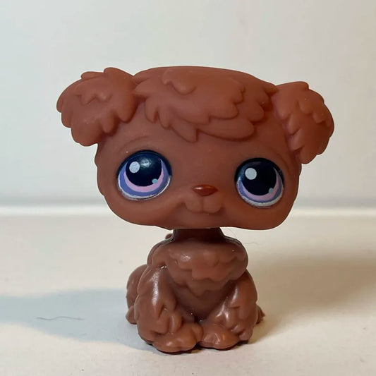 Littlest Petshop Husky Dog Figurine #487