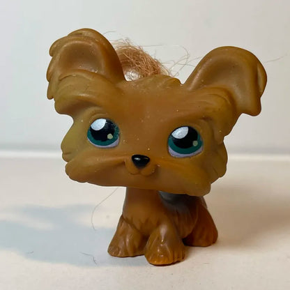 Littlest Petshop Husky Dog Figurine #487