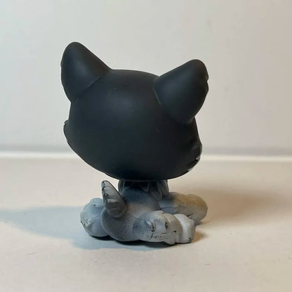 Littlest Petshop Husky Dog Figurine #487