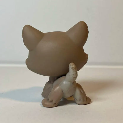 Littlest Petshop Husky Dog Figurine #487