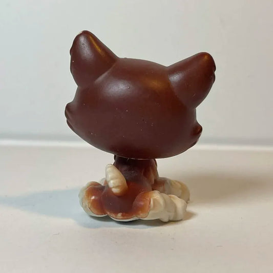 Littlest Petshop Husky Dog Figurine #487