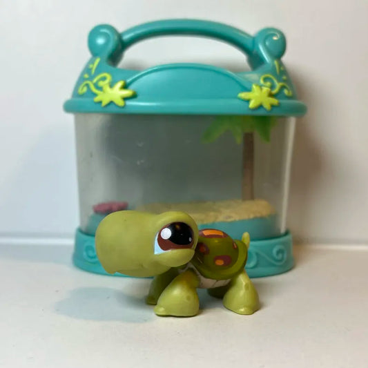 Figurine Littlest Petshop Tortue #8 "Portable Pets"