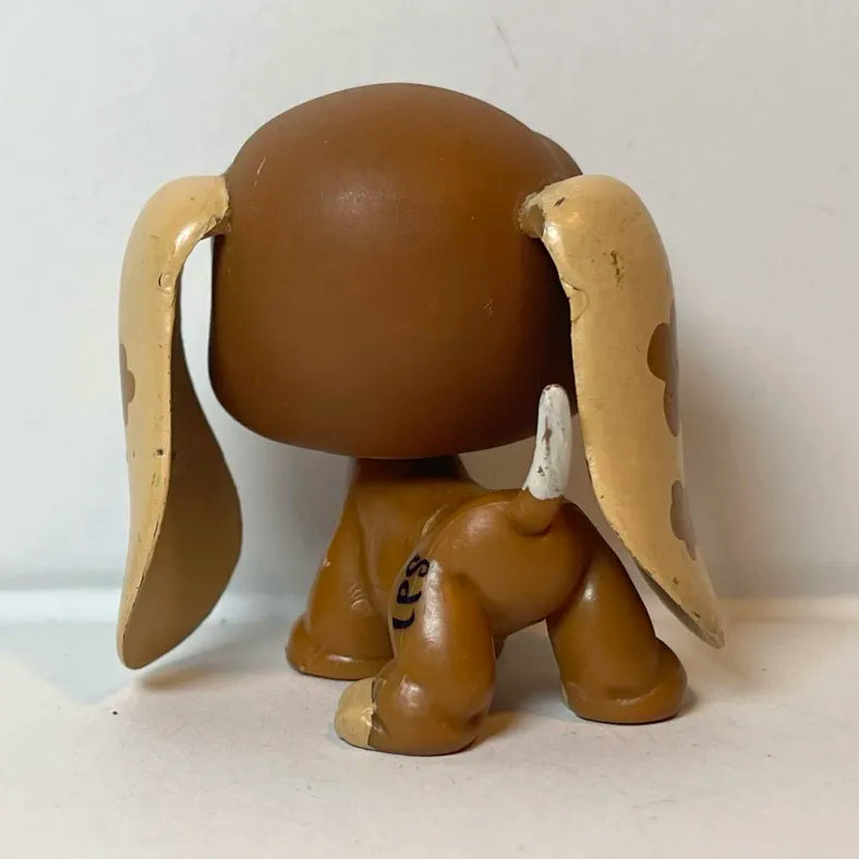 Figurine Littlest Petshop Chien Basset Hound #1655
