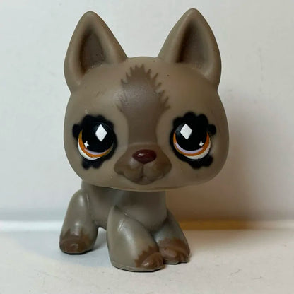 Figurine Littlest Petshop Chien Berger Allemand #491