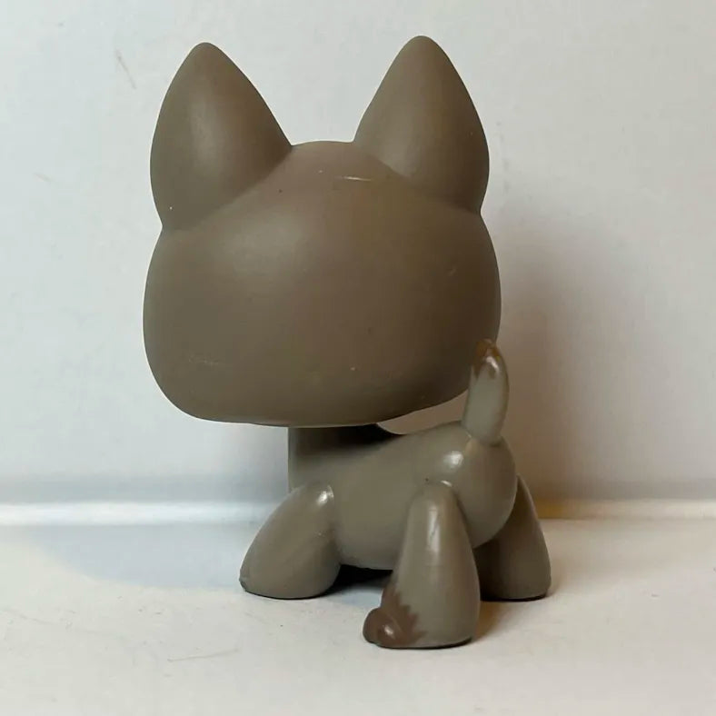Figurine Littlest Petshop Chien Berger Allemand #491