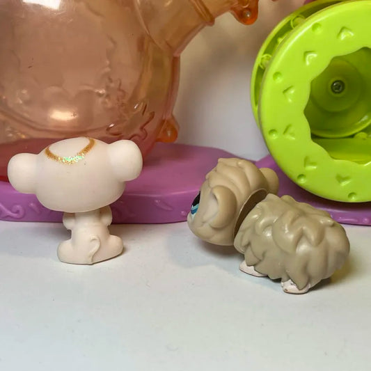 Figurine Littlest Petshop Cochon d'Inde #157 Souris #429