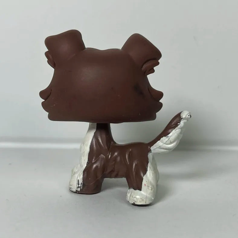 Figurine Littlest Petshop Chien Border Collie Puzzle no #