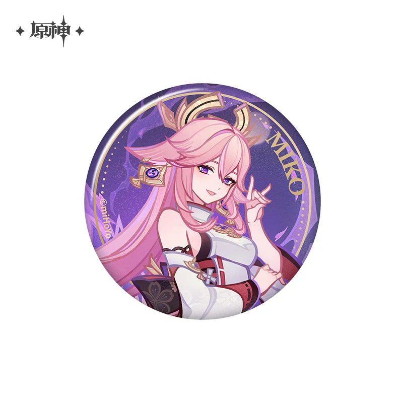 Badge Genshin Impact : Yae Miko Genius Invokation TCG