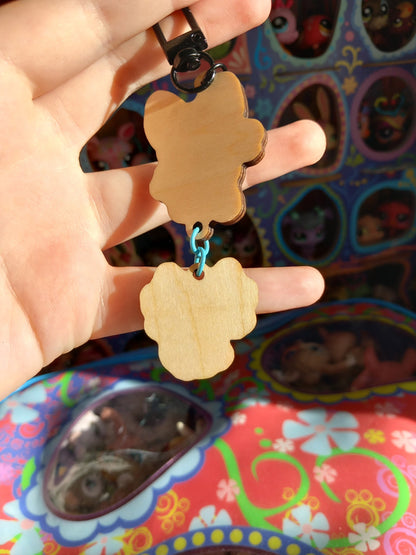 LPS Day of the Dead Keychain
