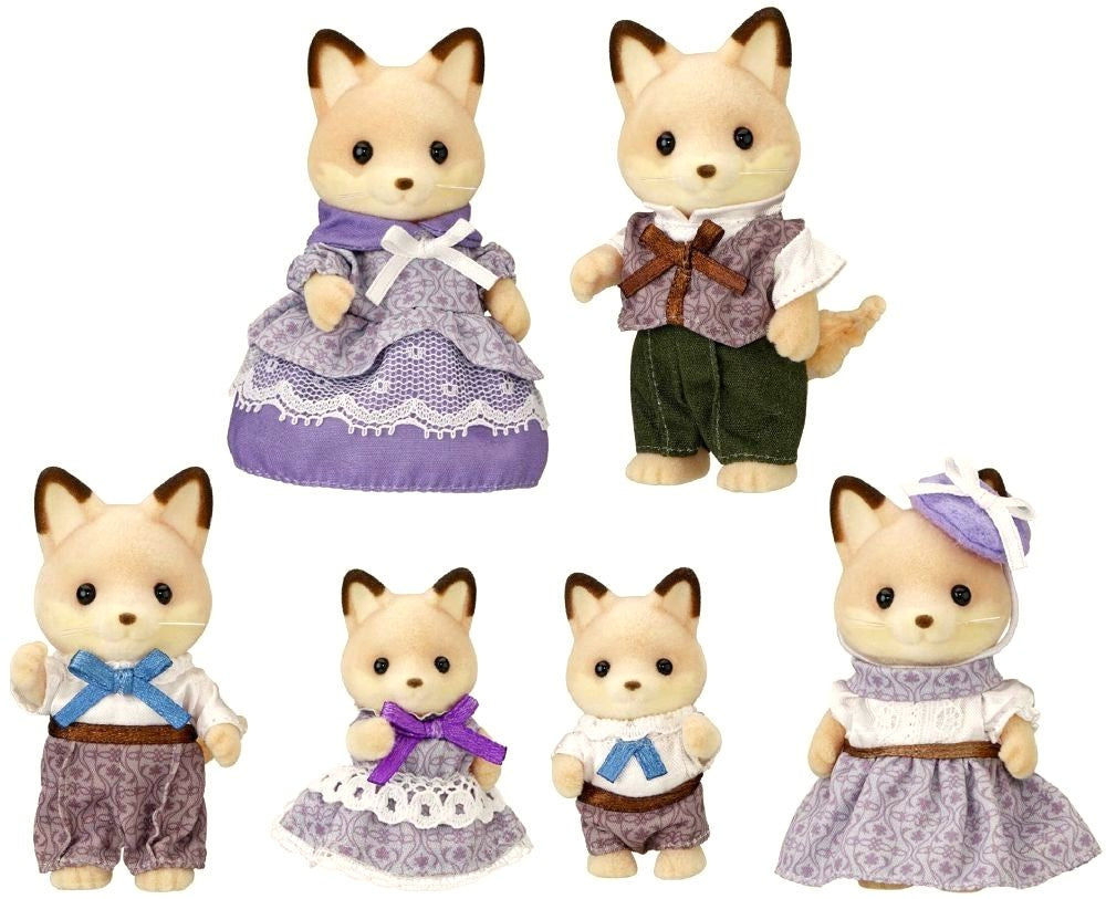 Sylvanian Families : Fox (Lavender) Family