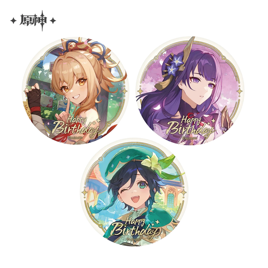 Genshin Impact Badge: Happy Birthday 2023