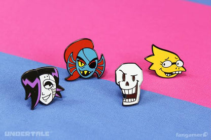 Set de 4 pins Undertale (1)