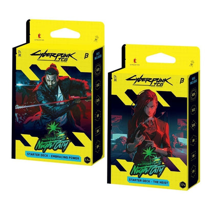 Cyberpunk TCG Beta Starter Deck EN