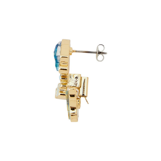 Boucles d'oreilles Pokémon Aquali Téracristal Eau