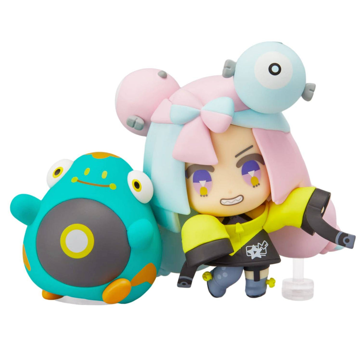 Figurine Pokémon Trainers Mashynn & Ampibidou