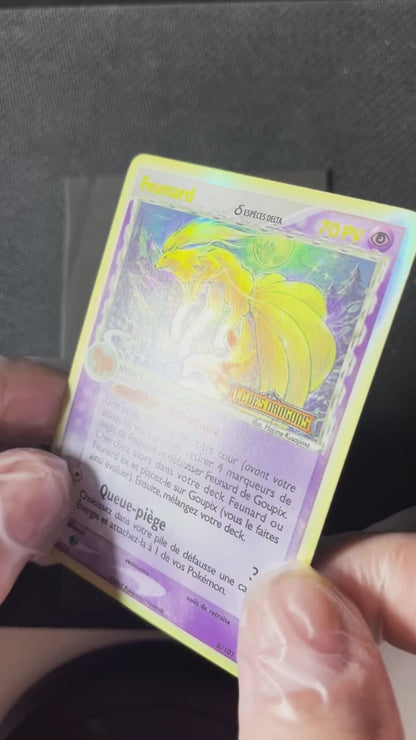 Carte Pokémon Feunard Espèces Delta Reverse Stamp