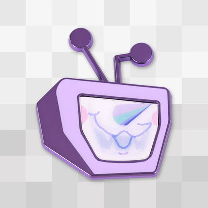 Pins Deltarune lenticulaire Mr. Tenna