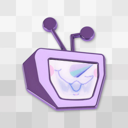 Mr. Tenna Lenticular Deltarune Pin
