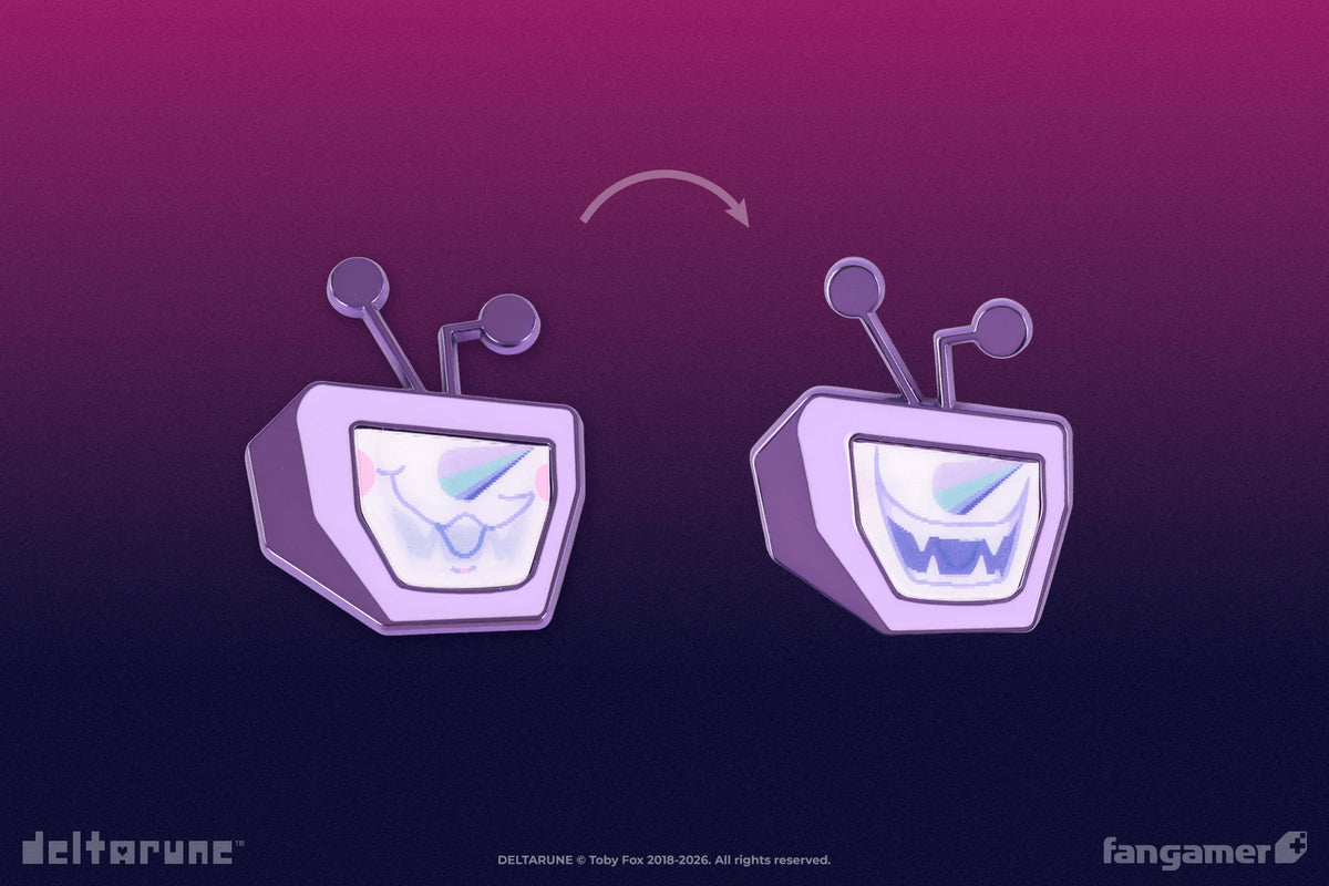 Pins Deltarune lenticulaire Mr. Tenna