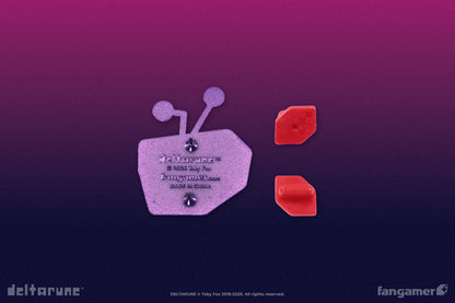 Pins Deltarune lenticulaire Mr. Tenna