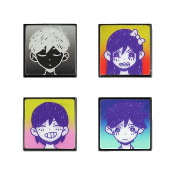 Omori Emotions Lenticular Pins
