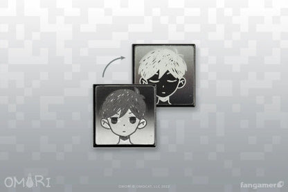 Pins lenticulaire Omori Emotions