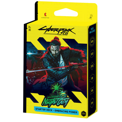 Cyberpunk TCG Beta Starter Deck EN